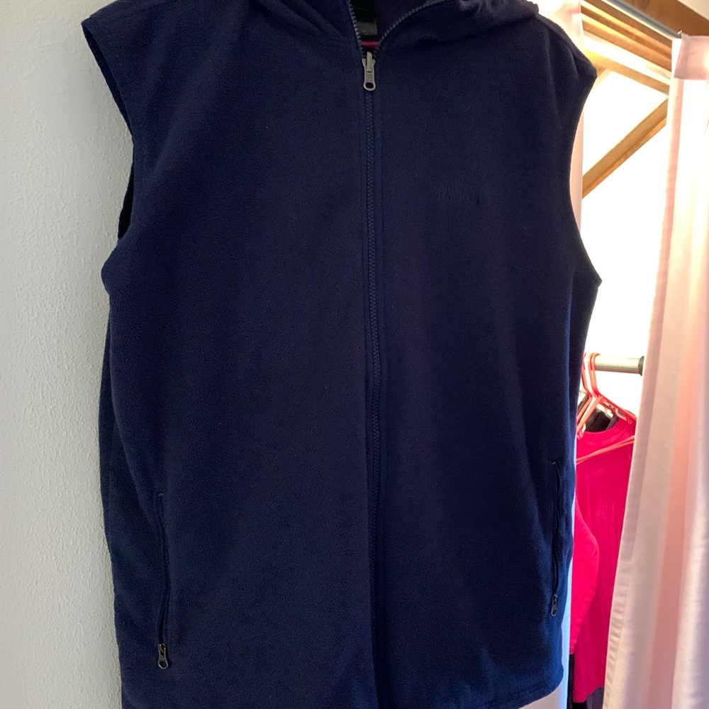 Well loved North Face fleece vest